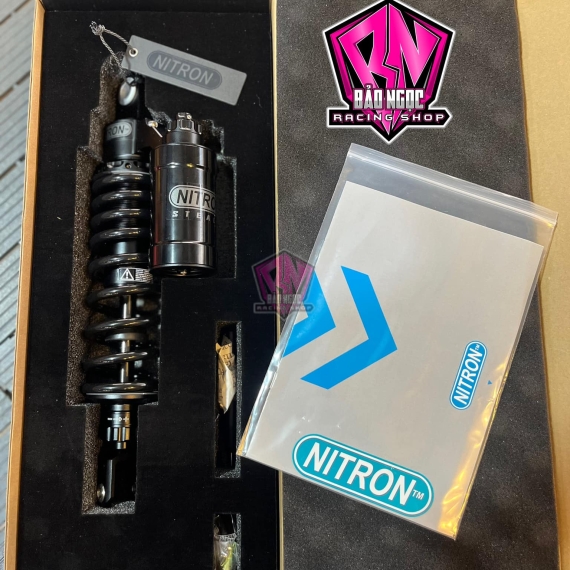 PHUỘC NITRON DNA FULL BLACK BÌNH DẦU TRÊN VARIO / CLICK