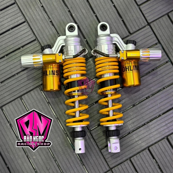 CẶP PHUỘC OHLINS 50A BÌNH DẦU TRÊN + HPA DÂY FACTORY 50A