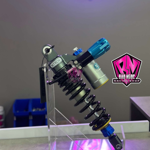 PHUỘC NITRON DNA BÌNH DẦU TRÊN VÀ HPA DÂY CHO VARIO / CLICK ( LÒ XO ĐEN )