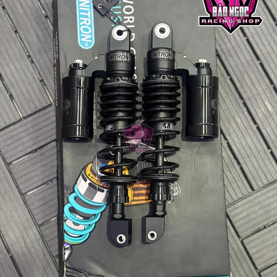 PHUỘC NITRON DNA FULL BLACK CHO AIRBLADE 