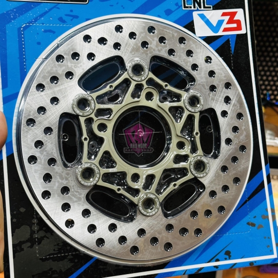 ĐĨA THẮNG KBF V3 SIZE 220MM ( MÀU XÁM )