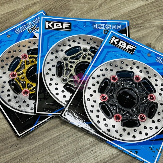 ĐĨA THẮNG KBF V3 SIZE 220MM ( MÀU VÀNG )