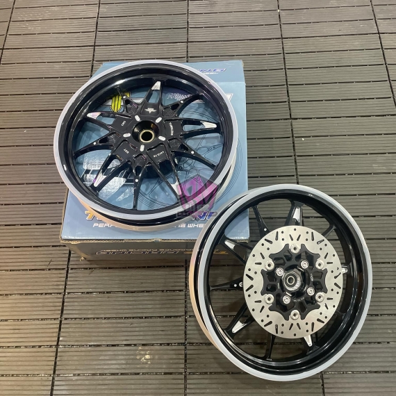 MÂM TEP RACING 10C NGÔI SAO ĐEN CHO VARIO / CLICK 125-150 / AB / VISION