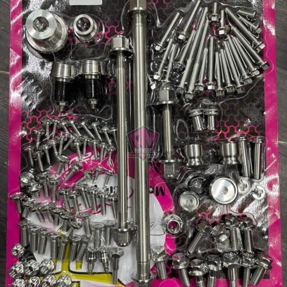 BỘ ỐC INOX SALAYA CHO EXCITER 150