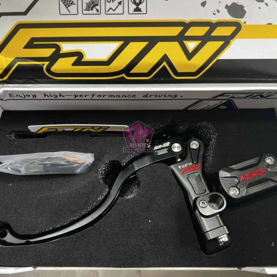 CÙM THẮNG FJN EX12 BÊN TRÁI - 14MM ( MÀU ĐEN  )