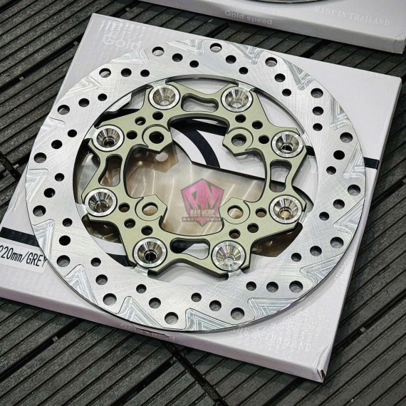 ĐĨA THẮNG GOLD SPEED SIZE 220MM ( ANODE )