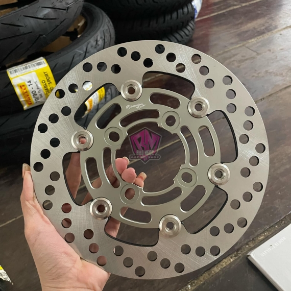 ĐĨA THẮNG BREMBO MOTO 3 SIZE 220MM ( ANODE )