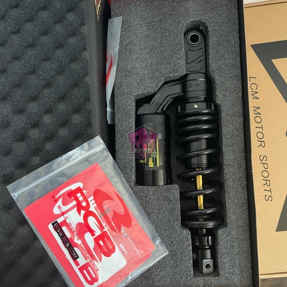 PHUỘC RCB FLOW S - SERIES CHO VARIO/CLICK ( ĐEN TI VÀNG )