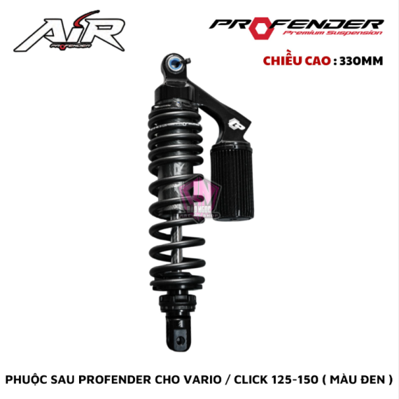 PHUỘC PROFENDER AIR-SERIES VARIO / CLICK 150 ( MÀU ĐEN )