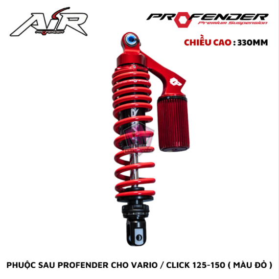 PHUỘC PROFENDER AIR-SERIES VARIO / CLICK 150 ( MÀU ĐỎ )