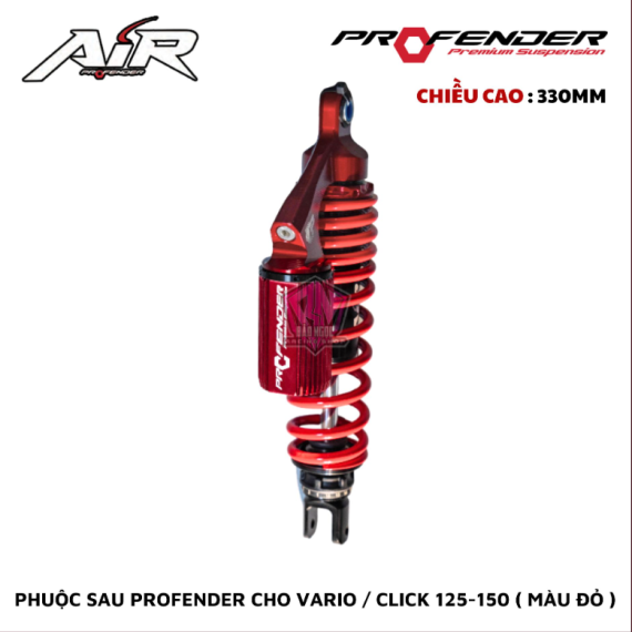 PHUỘC PROFENDER AIR-SERIES VARIO / CLICK 150 ( MÀU ĐỎ )