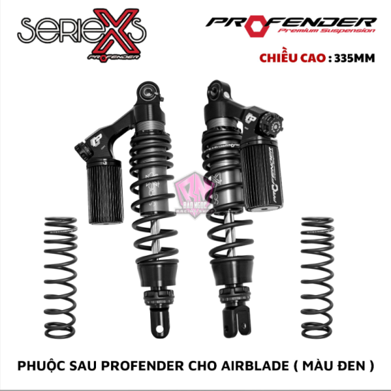 PHUỘC PROFENDER X-SERIES AIRBLADE ( MÀU ĐEN )