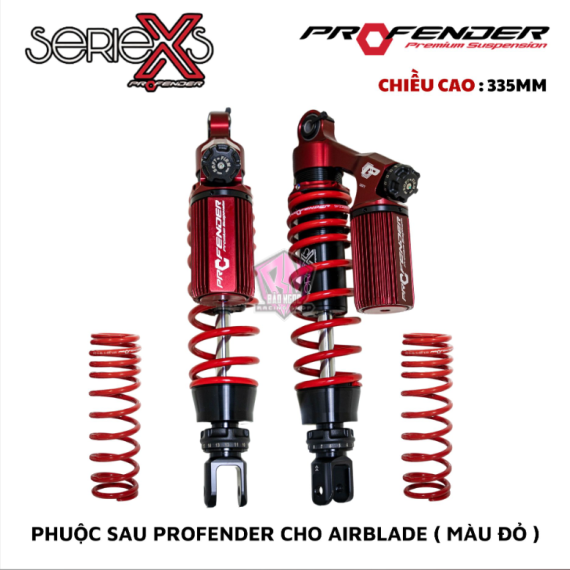 PHUỘC PROFENDER X-SERIES AIRBLADE ( MÀU ĐỎ )