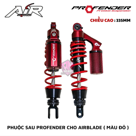 PHUỘC PROFENDER AIR-SERIES AIRBLADE ( MÀU ĐỎ )