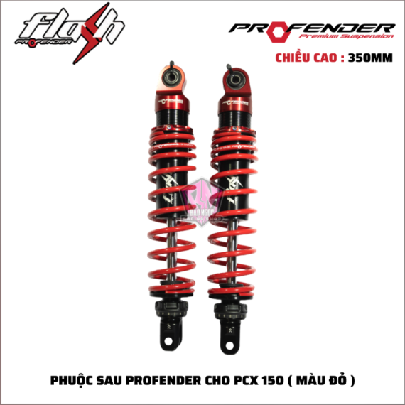 PHUỘC PROFENDER FLASH-SERIES AIRBLADE ( MÀU ĐỎ )