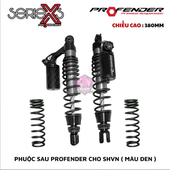 PHUỘC PROFENDER X-SERIES SHVN ( MÀU ĐEN )