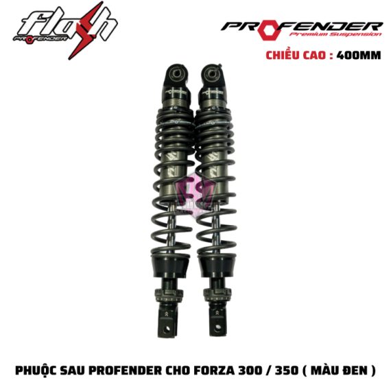 PHUỘC PROFENDER FLASH-SERIES SH300 / SH350 ( MÀU ĐEN )