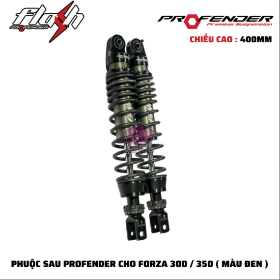 PHUỘC PROFENDER FLASH-SERIES SH300 / SH350 ( MÀU ĐEN )