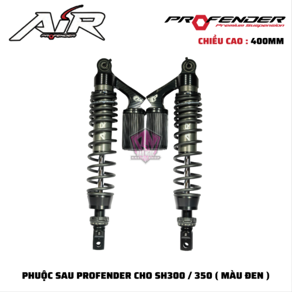 PHUỘC PROFENDER AIR-SERIES SH300 / SH350 ( MÀU ĐEN )