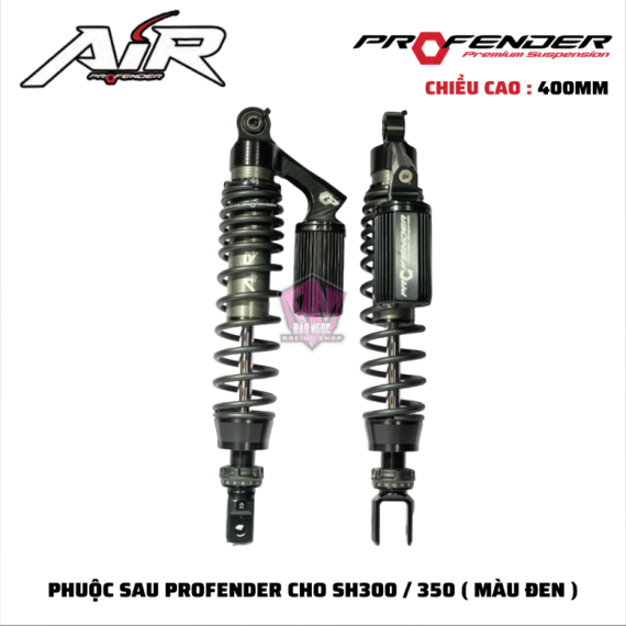 PHUỘC PROFENDER AIR-SERIES SH300 / SH350 ( MÀU ĐEN )