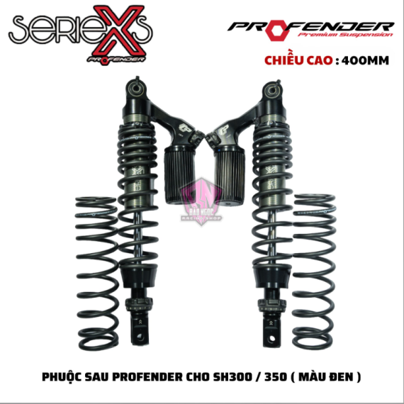PHUỘC PROFENDER X-SERIES SH300 / SH350 ( MÀU ĐEN )