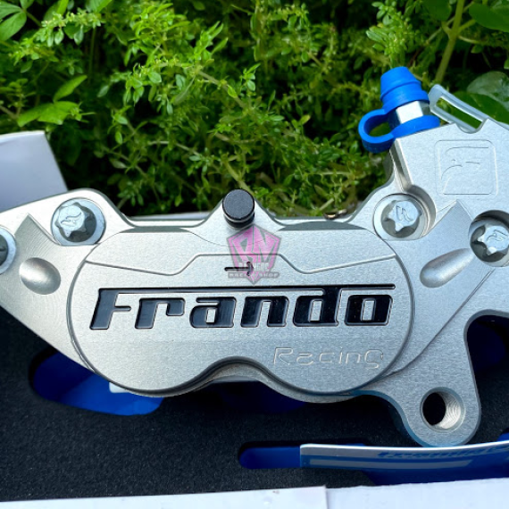 HEO DẦU FRANDO RACING 4PIS BILLET BẠC ( BÊN PHẢI )