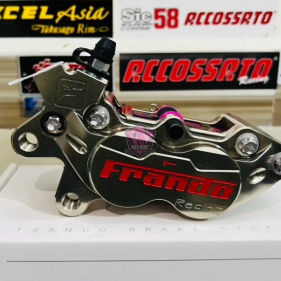 HEO DẦU FRANDO RACING 4PIS BILLET NICKEL ( BÊN TRÁI )
