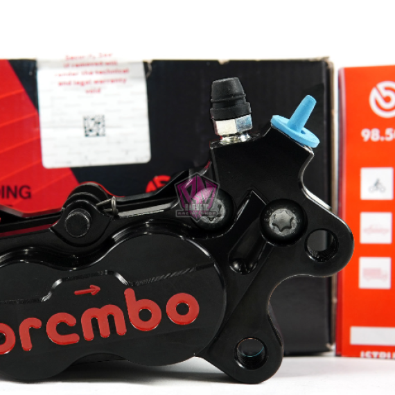 HEO DẦU BREMBO 4PIS BILLET ĐEN ( BÊN PHẢI )