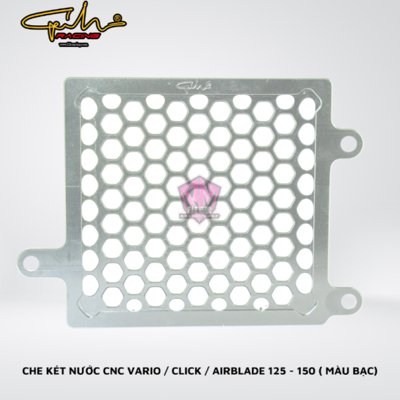 CHE KÉT CNC GH CHO VARIO / CLICK 125 - 150 V1 ( MÀU BẠC )