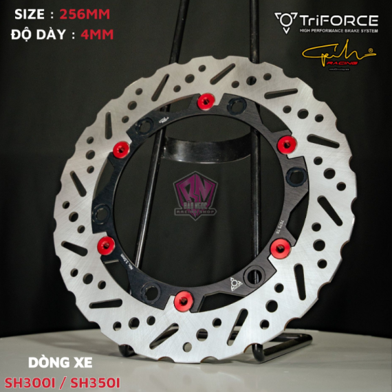 ĐĨA THẮNG GH-RACING / TRIFORCE SIZE 256MM 