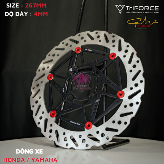 ĐĨA THẮNG GH-RACING / TRIFORCE SIZE 267MM 