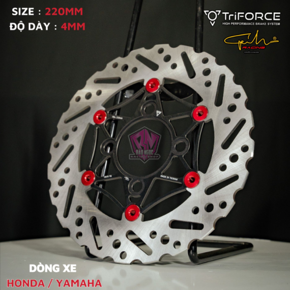 ĐĨA THẮNG GH-RACING / TRIFORCE SIZE 220MM 