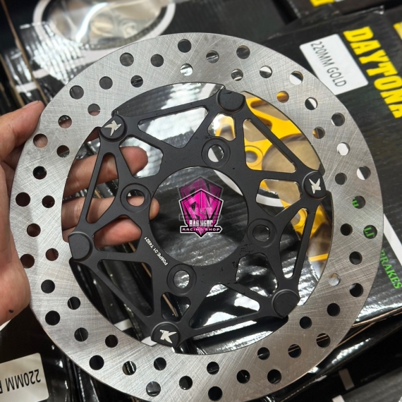 ĐĨA THẮNG DAYTONA 220MM ( MÀU ĐEN )