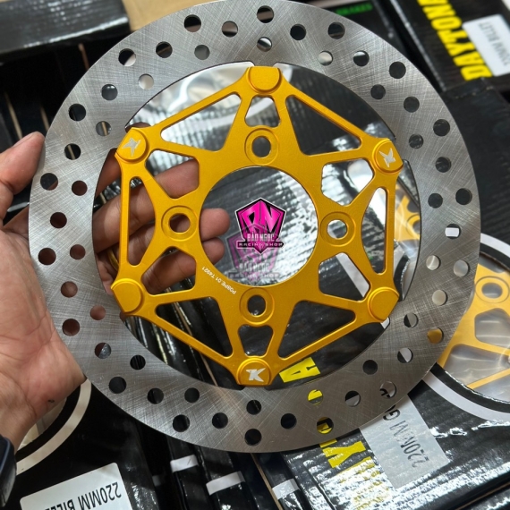 ĐĨA THẮNG DAYTONA 220MM ( MÀU VÀNG )