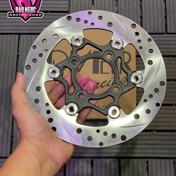 ĐĨA THẮNG OVER RACING V3 220MM ( MÀU ĐEN )